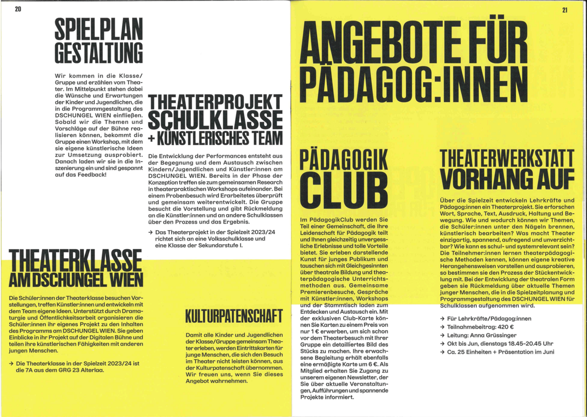 EXEX Wien Dschungel Wien Anna Horn Poster Design